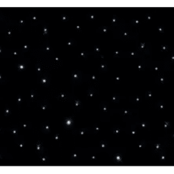 6m x 3m Starcloth, DMX control